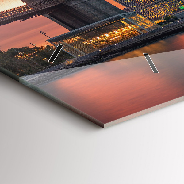 Orologio rettangolare Fiume orientale di New York