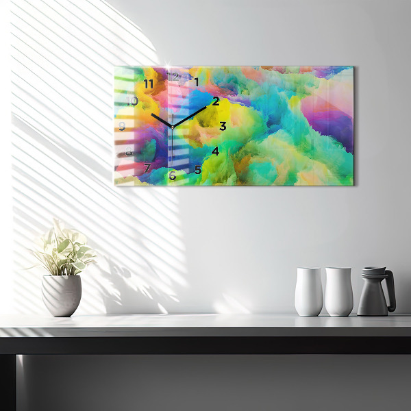 Orologio rettangolare Texture frattale