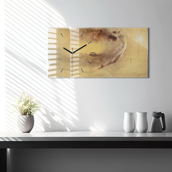 Orologio rettangolare Donna in figura