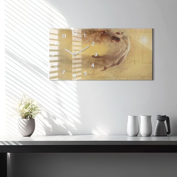 Orologio rettangolare Donna in figura