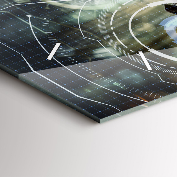 Orologio rettangolare Soldato con una pistola