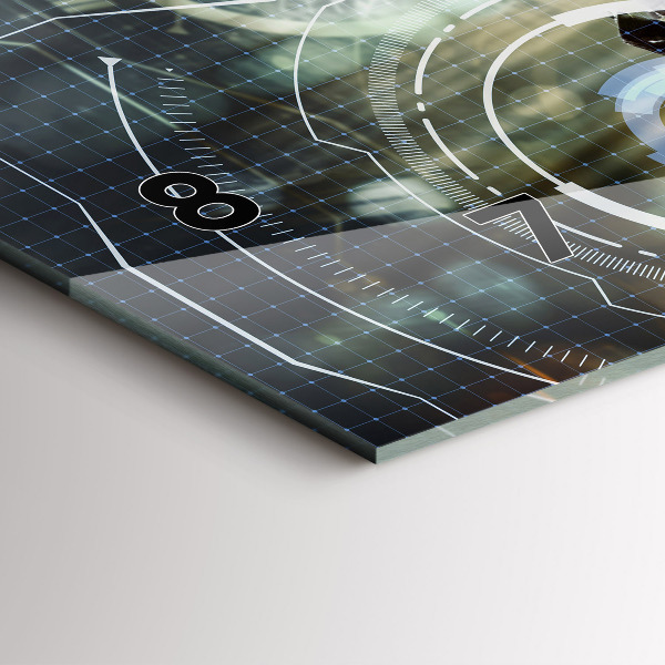 Orologio rettangolare Soldato con una pistola