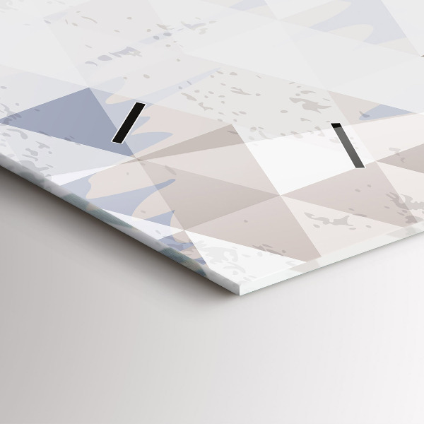 Orologio rettangolare Motivo geometrico