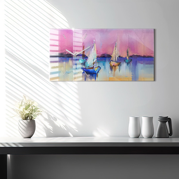 Orologio rettangolare Paesaggio marino