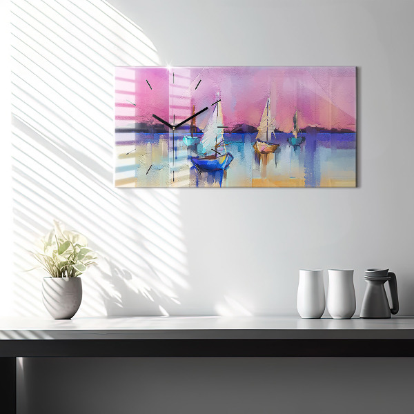 Orologio rettangolare Paesaggio marino