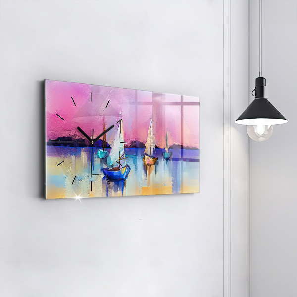 Orologio rettangolare Paesaggio marino