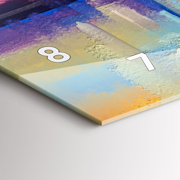 Orologio rettangolare Paesaggio marino