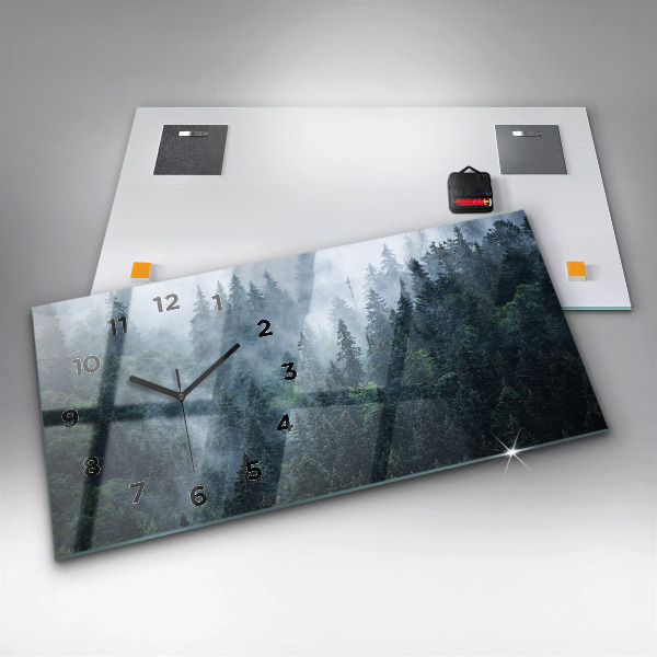 Orologi orizzontali Paesaggio montano nebbioso