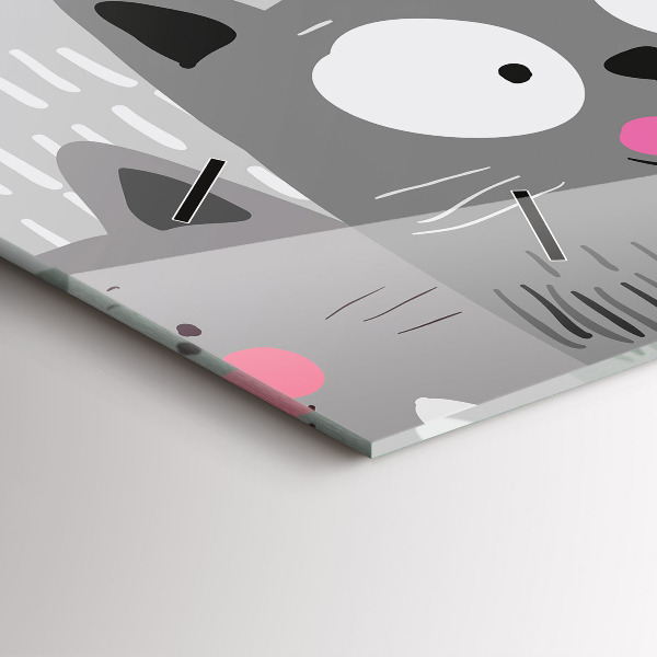 Orologi orizzontali Modello con gatti