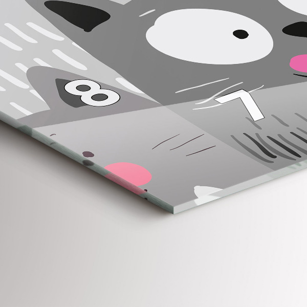 Orologi orizzontali Modello con gatti