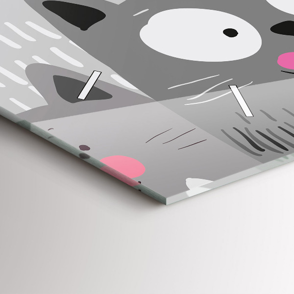 Orologi orizzontali Modello con gatti