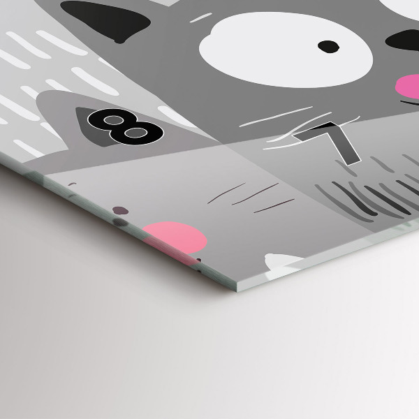 Orologi orizzontali Modello con gatti