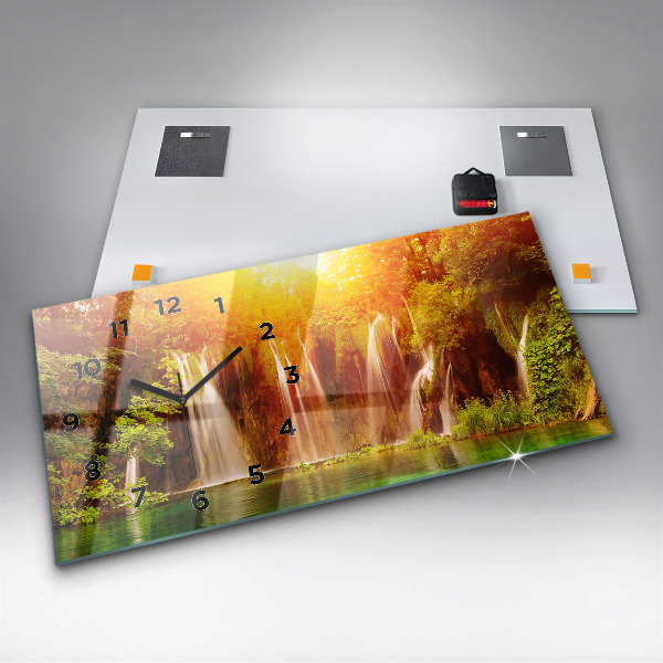 Orologi orizzontali Vista della cascata