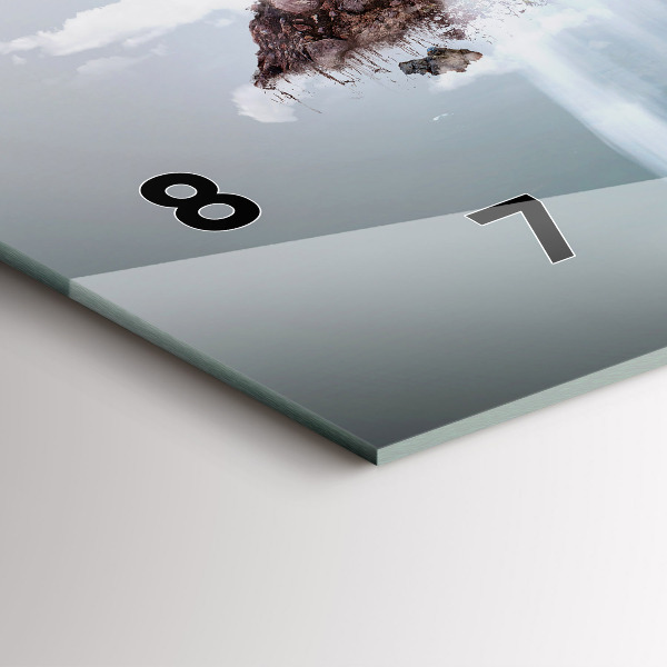 Orologio rettangolare Cascata dell'Isola Volante