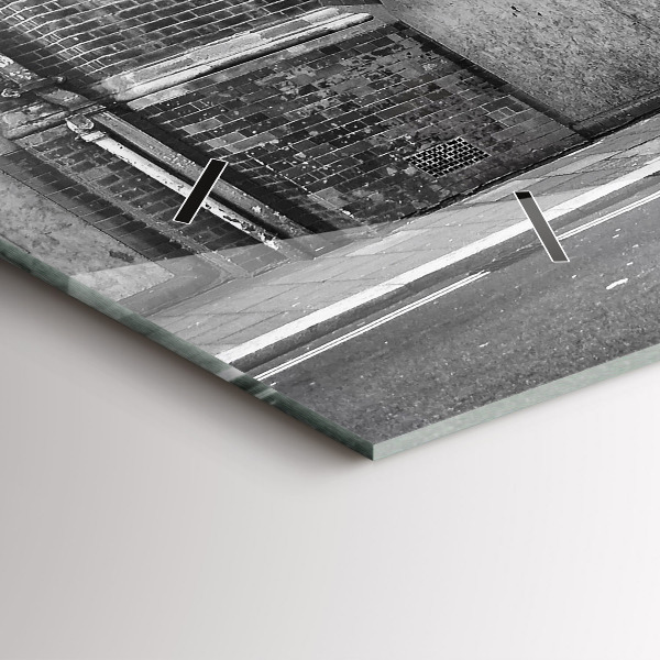 Orologio rettangolare Autobus rosso a due piani