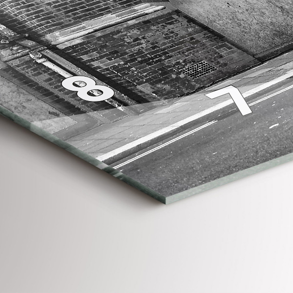 Orologio rettangolare Autobus rosso a due piani