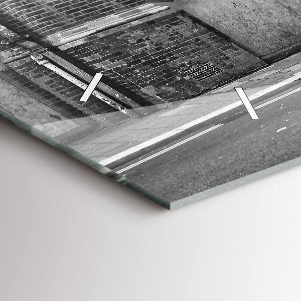 Orologio rettangolare Autobus rosso a due piani