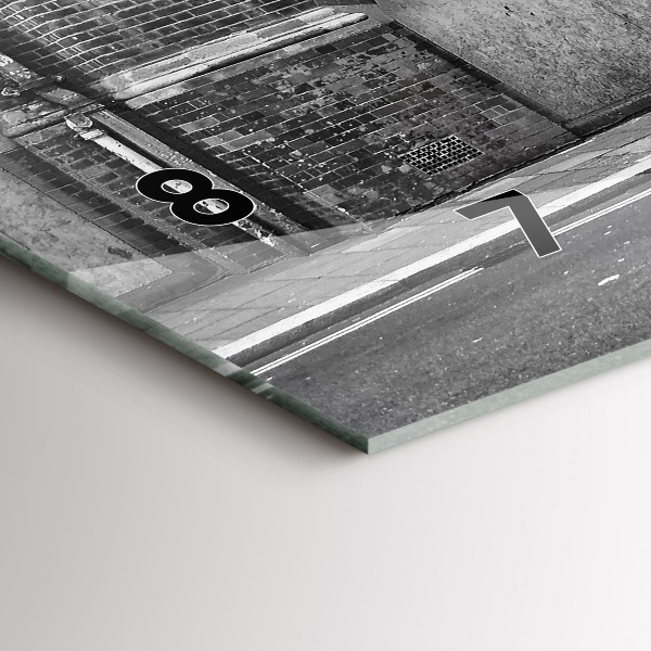 Orologio rettangolare Autobus rosso a due piani