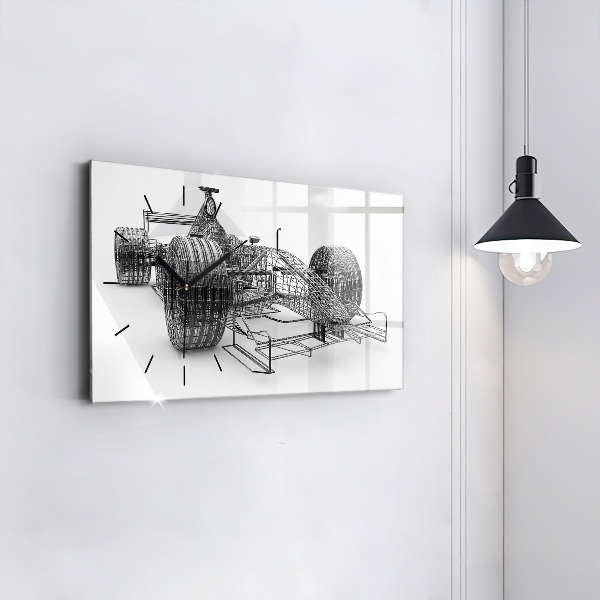 Orologio rettangolare Progettazione di auto di F1