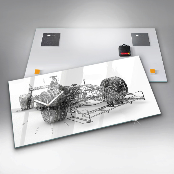 Orologio rettangolare Progettazione di auto di F1