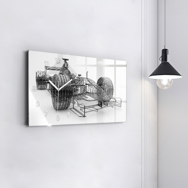 Orologio rettangolare Progettazione di auto di F1