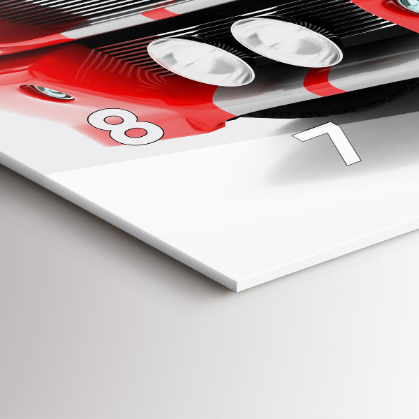 Orologio rettangolare Auto sportiva