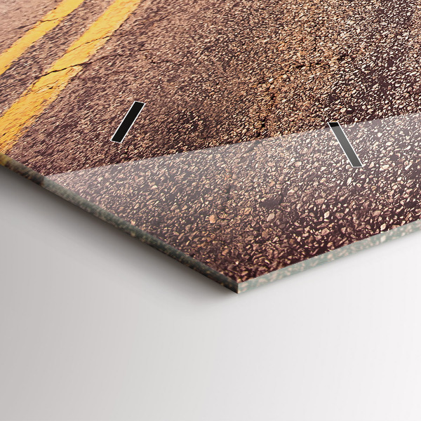 Orologio rettangolare Strada 66 USA