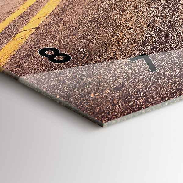 Orologio rettangolare Strada 66 USA