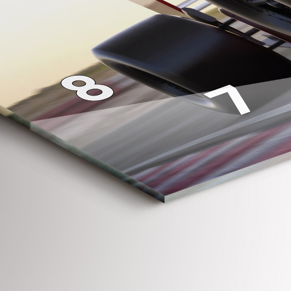 Orologio rettangolare Auto da corsa sportiva