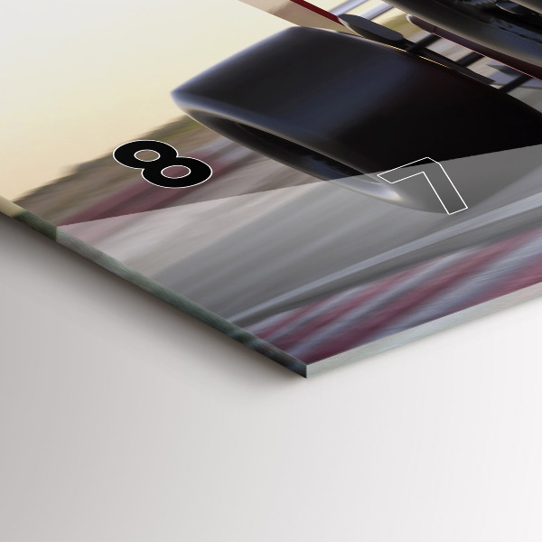 Orologio rettangolare Auto da corsa sportiva