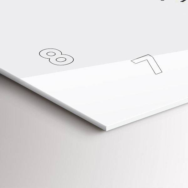 Orologio rettangolare Un guerriero a caccia