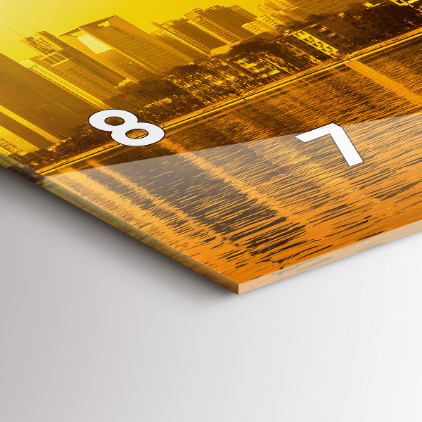 Orologio rettangolare Fiume Zhujiang Cina