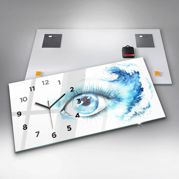 Orologio rettangolare Occhio di mare