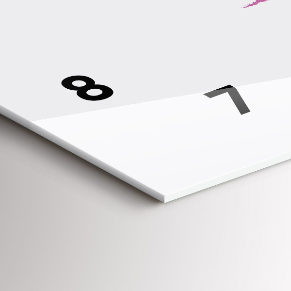 Orologio rettangolare Illustrazione del corridore