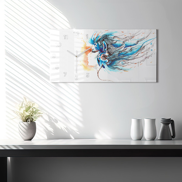 Orologio rettangolare Illustrazione di un telefono cellulare