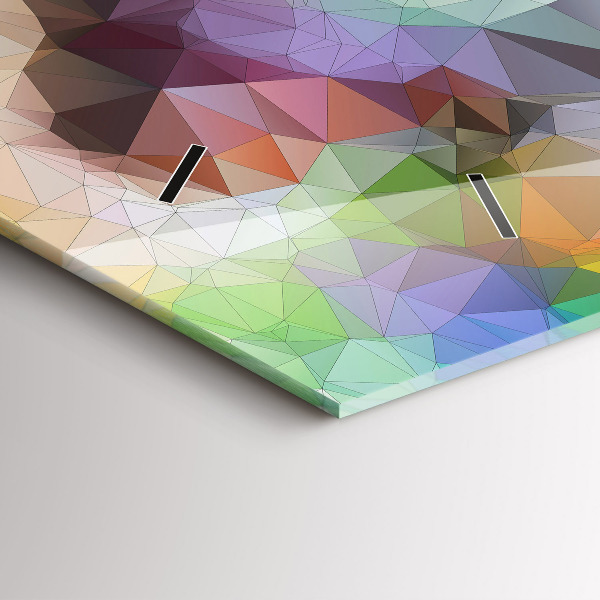 Orologio rettangolare Occhio umano colorato