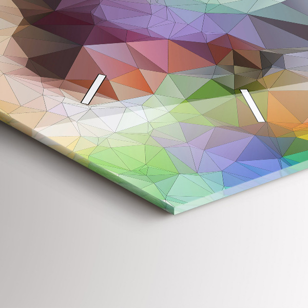 Orologio rettangolare Occhio umano colorato