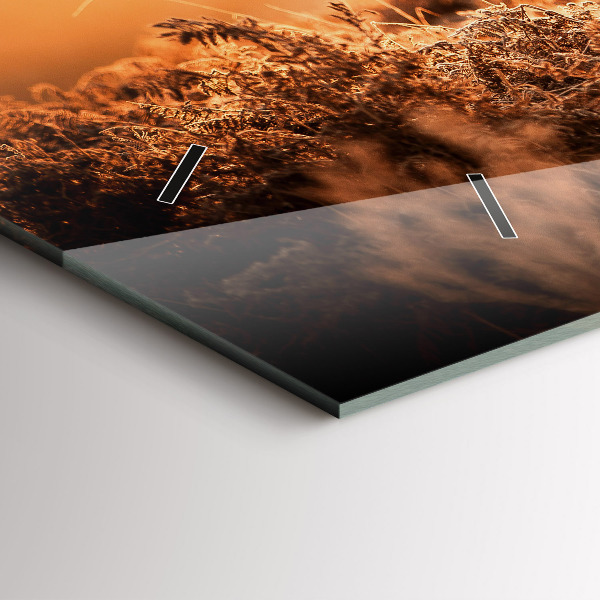 Orologio rettangolare Cervo all'alba