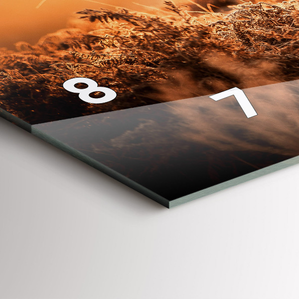 Orologio rettangolare Cervo all'alba