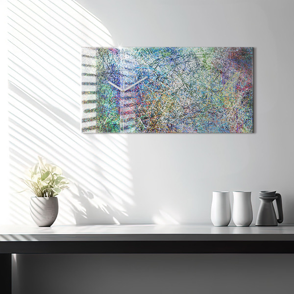 Orologio rettangolare Astrazione - Emozioni