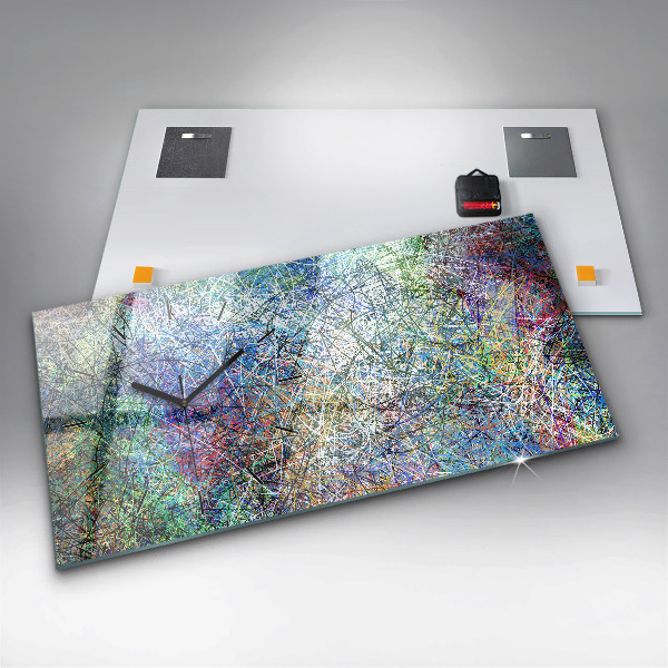 Orologio rettangolare Astrazione - Emozioni