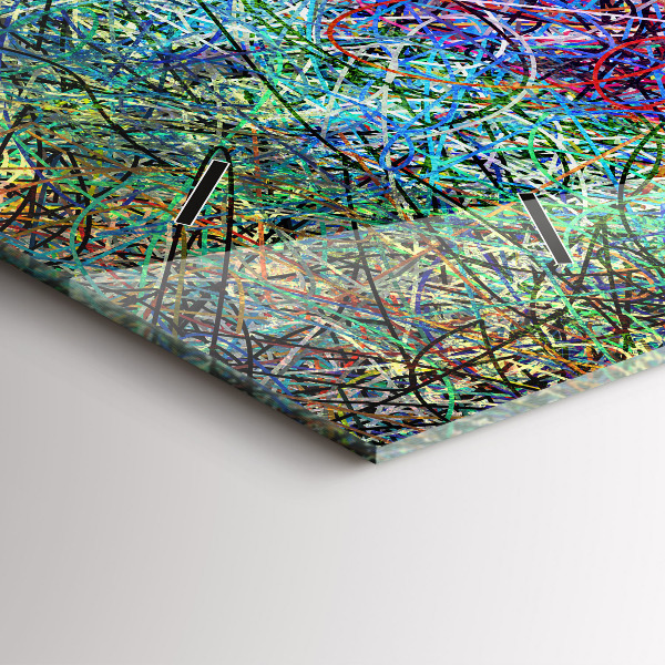 Orologio rettangolare Astrazione - Emozioni