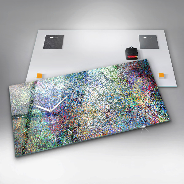 Orologio rettangolare Astrazione - Emozioni