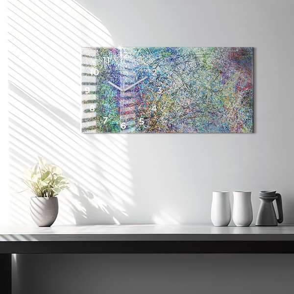 Orologio rettangolare Astrazione - Emozioni