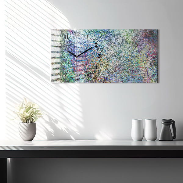 Orologio rettangolare Astrazione - Emozioni