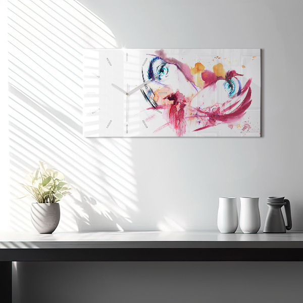 Orologio rettangolare Coppia romantica