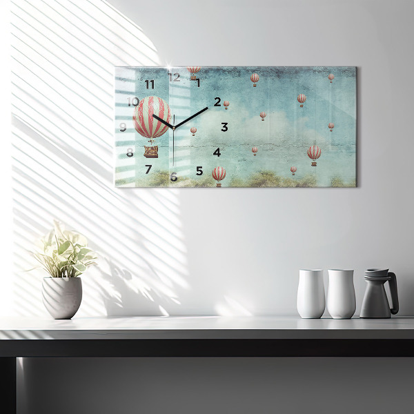 Orologio rettangolare Palloncini