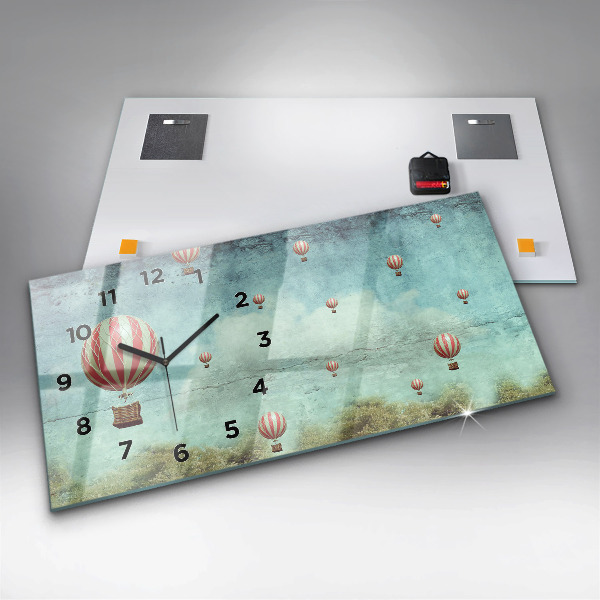 Orologio rettangolare Palloncini