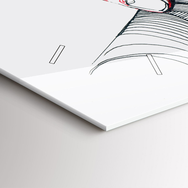 Orologio rettangolare Tenersi per mano