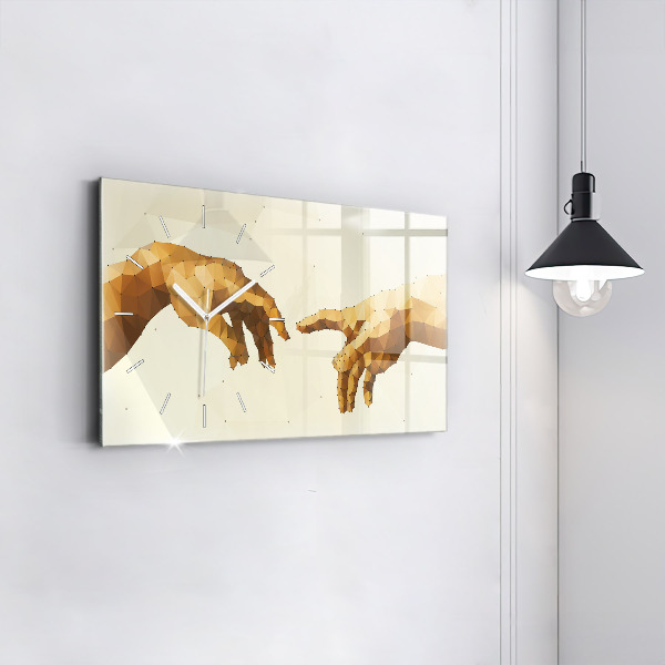 Orologio rettangolare Creazione di Adamo